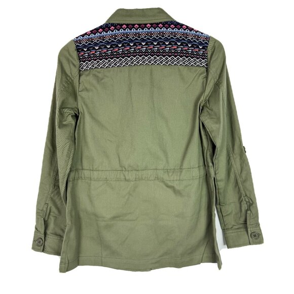 NWT Modcloth Assorted Occasions Anorak Utility Jacket Army Green Size XXS NEW - Picture 12 of 15